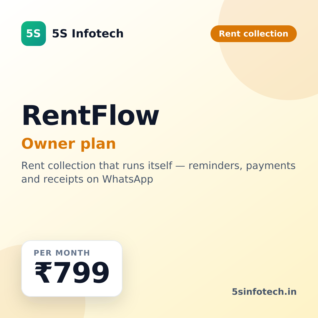 RentFlow — Owner