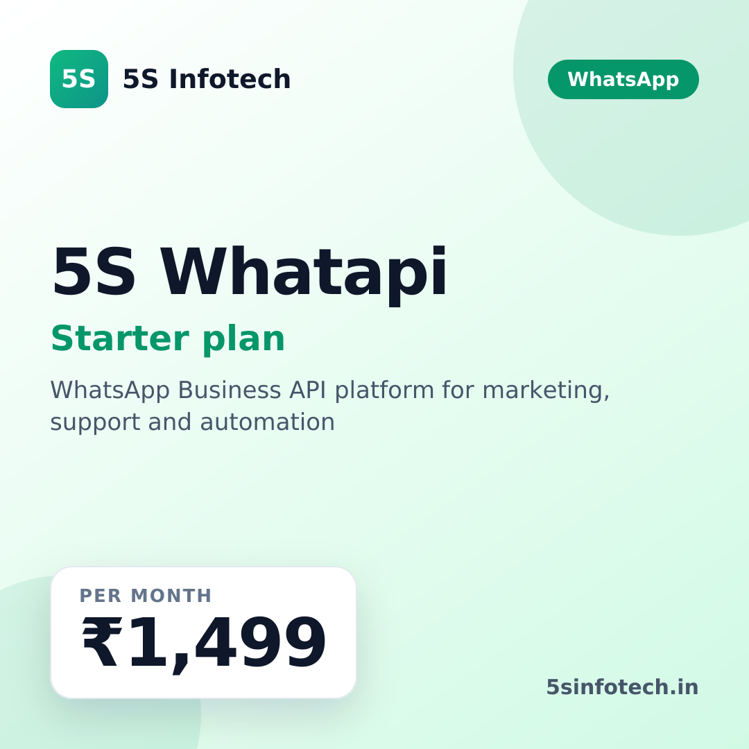 5S Whatapi — Starter